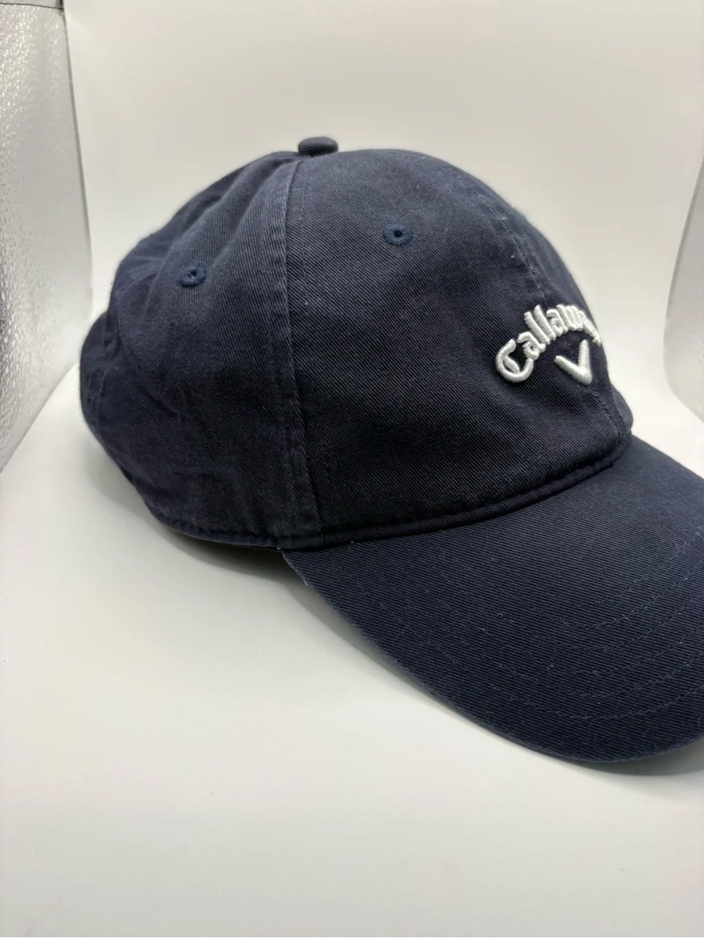 Callaway Golf Navy Blue Adjustable Logo Hat Cap